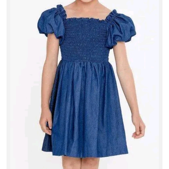 Bonnie Jean Elle Peasant Dress - Picture 1 of 5